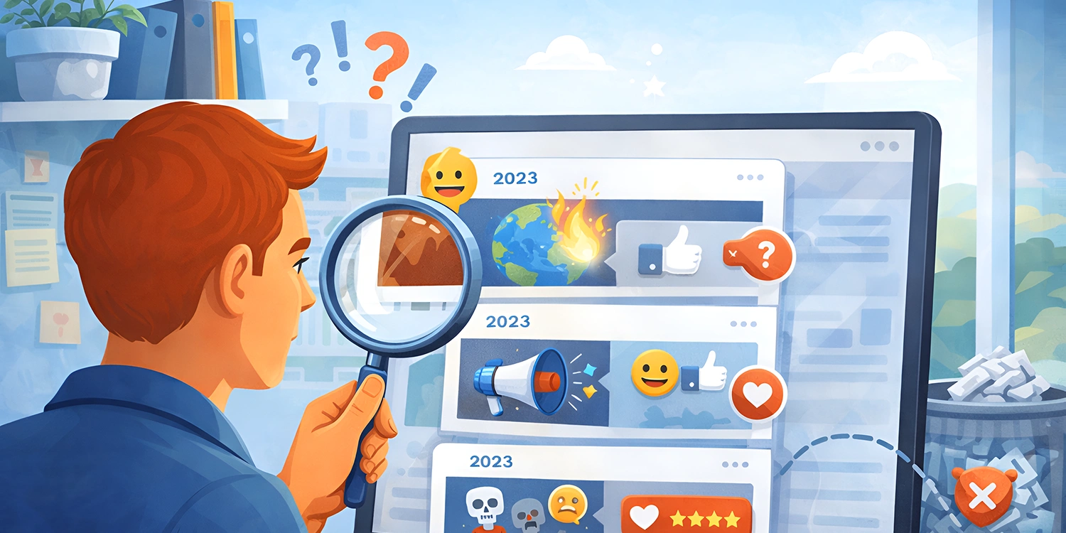 Изучение старых публикаций