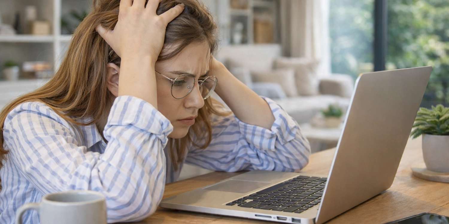 Неудобный или неинформативный сайт